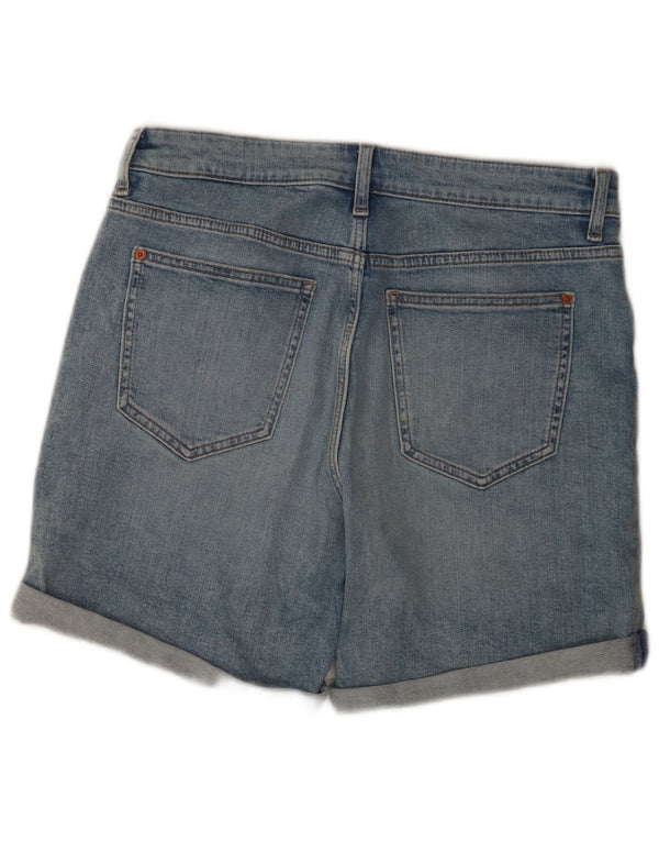 Marks & Spencer Kæreste Denim Shorts UK 12 Medium W30 Blå Bomuld