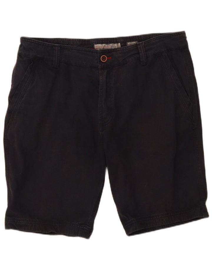 Fat Face Herre Chino Shorts W38 XL Marineblå Bomuld