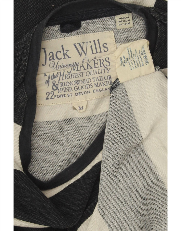 JACK WILLS Herre Top Langærmet Medium Navyblå Stribet Bomuld