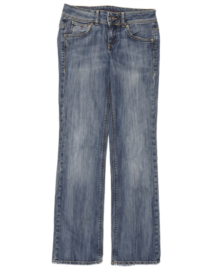 Tommy Hilfiger Dame Ruby Lavtalje Lige Jeans W29 L32 Blå Bomuld