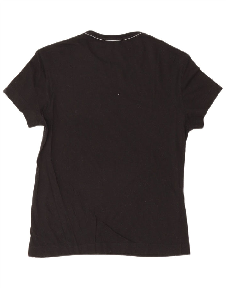 CALVIN KLEIN JEANS Mens Graphic T-Shirt Top Medium Black