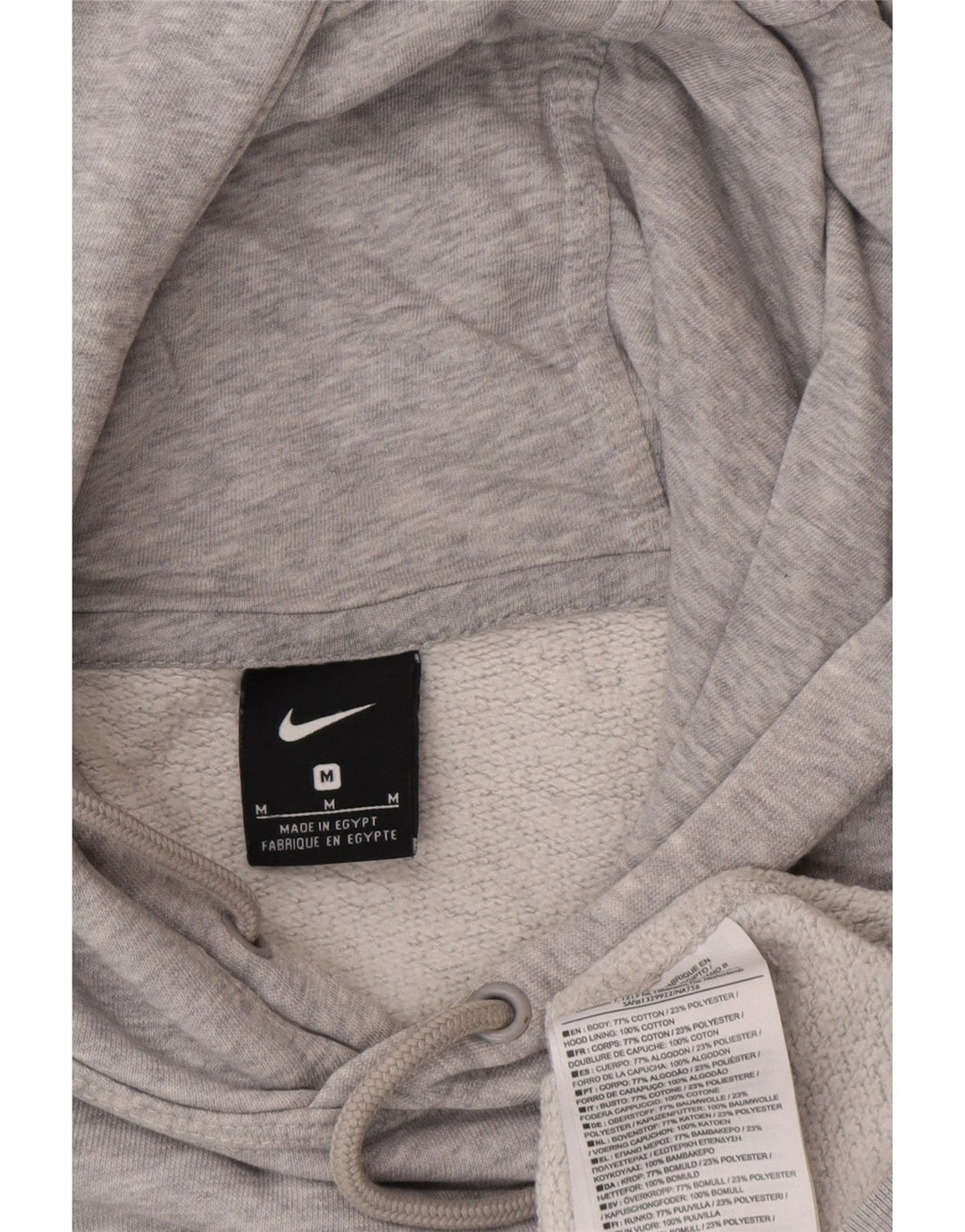 Nike Herre hættetrøje Jumper Medium Grey Flecked Bomuld