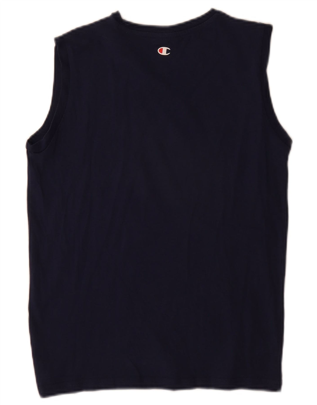 Champion Drenge Grafisk Vest Top 11-12 år Large Navy Blue