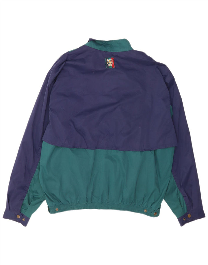 Sunice Herre Pullover Træningsdragt Topjakke Stor Blå Colourblock Sports