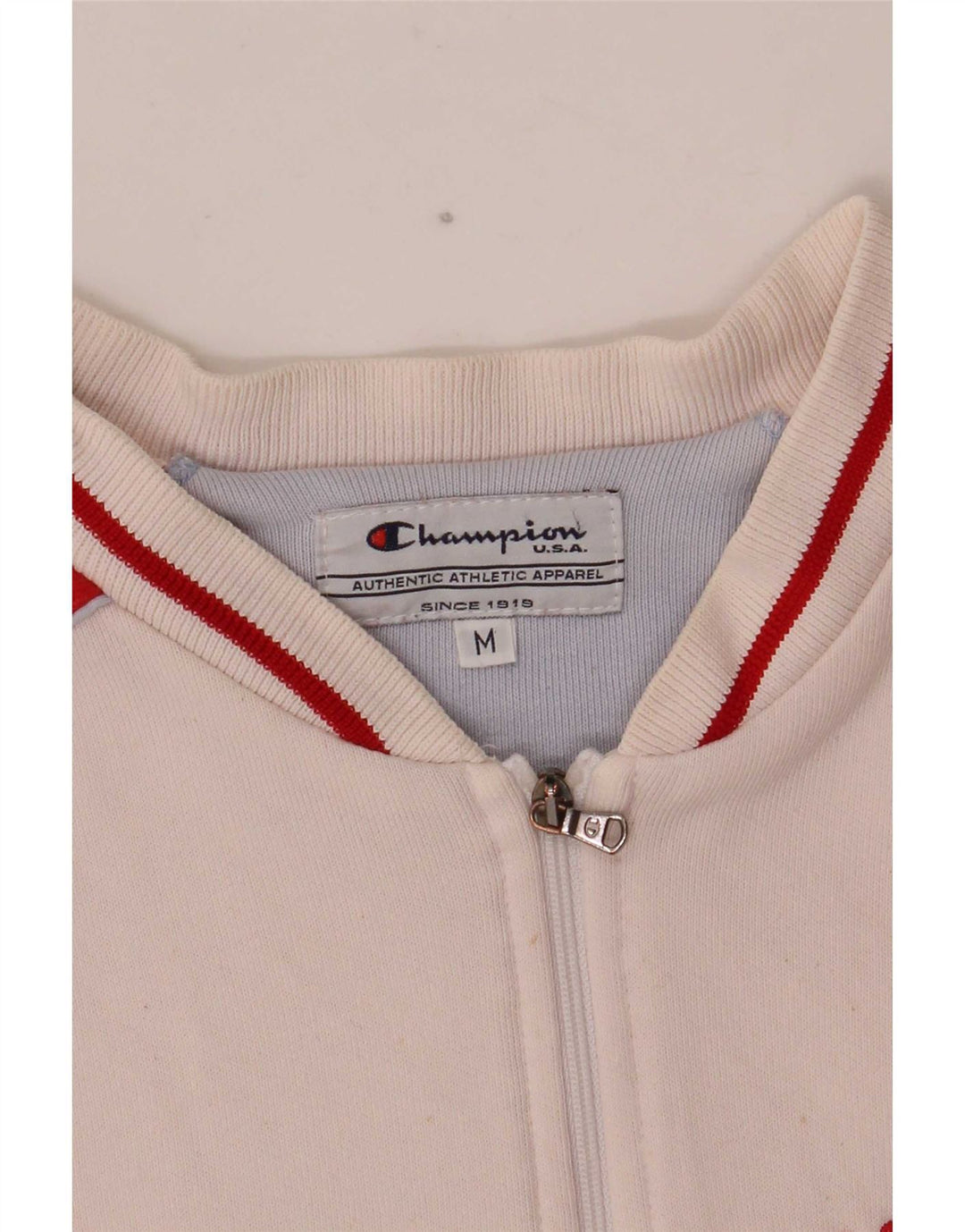Champion Womens Michigan træningsdragt Topjakke UK 12 Medium White