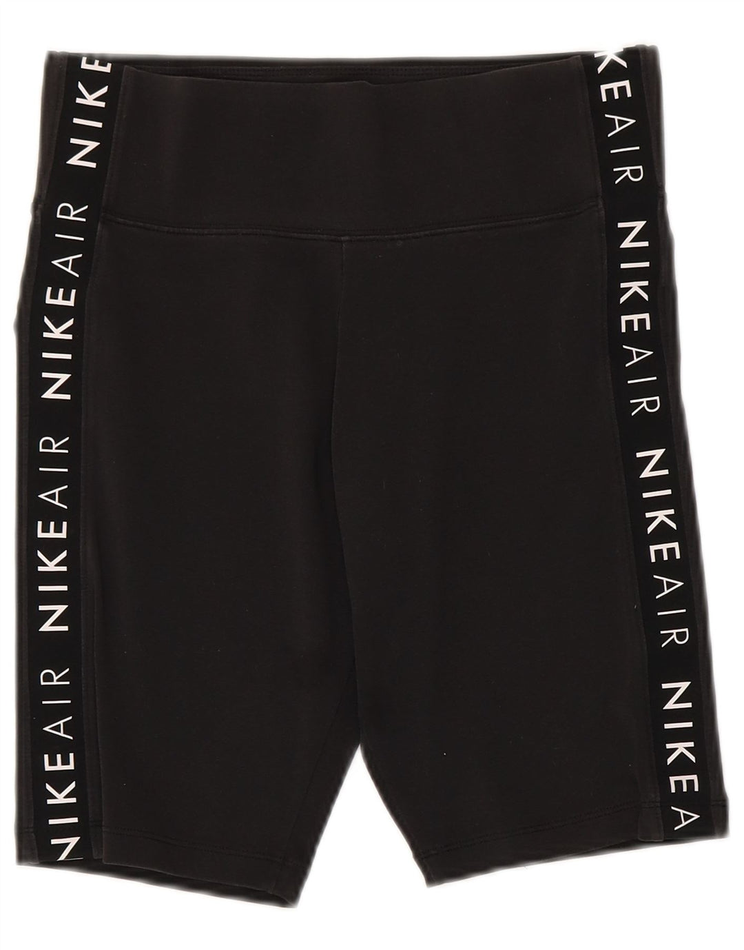 Nike grafiske sportsshorts til kvinder UK 12 Medium Sort bomuld