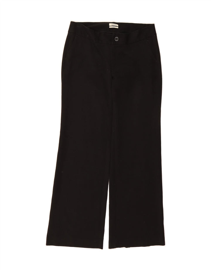 DOCKERS Womens Bootcut Chino Trousers US 6 Medium W32 L32 Black Polyester Vintage Dockers and Second-Hand Dockers from Messina Hembry 