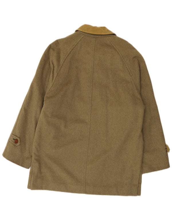 Vintage Herre Overfrakke UK 40 Large Khaki