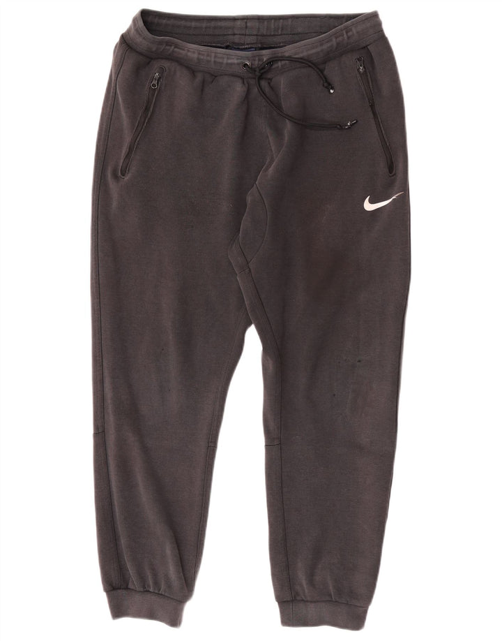 Nike Herre Crop træningsdragt Bukser Joggers Medium Grey Bomuld