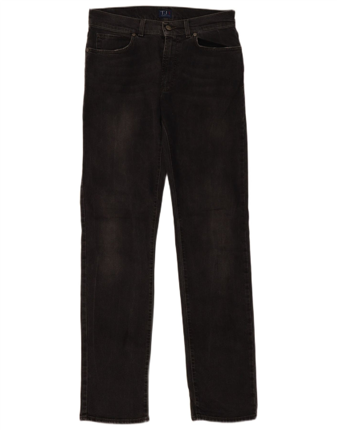 TRUSSARDI Straight jeans til mænd W32 L32 Grå bomuld