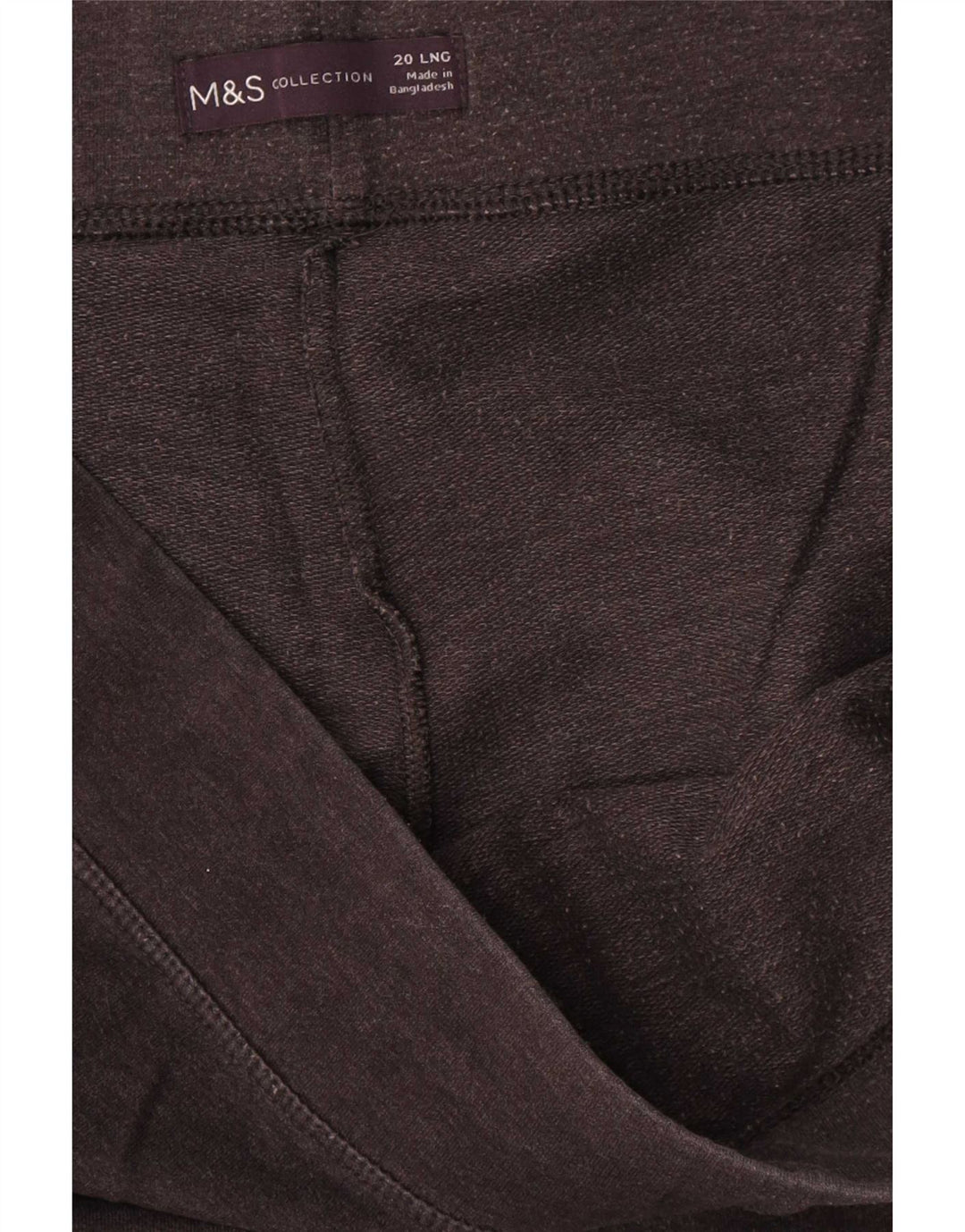 Marks & Spencer Dame Leggings UK 20 2XL Grå Bomuld
