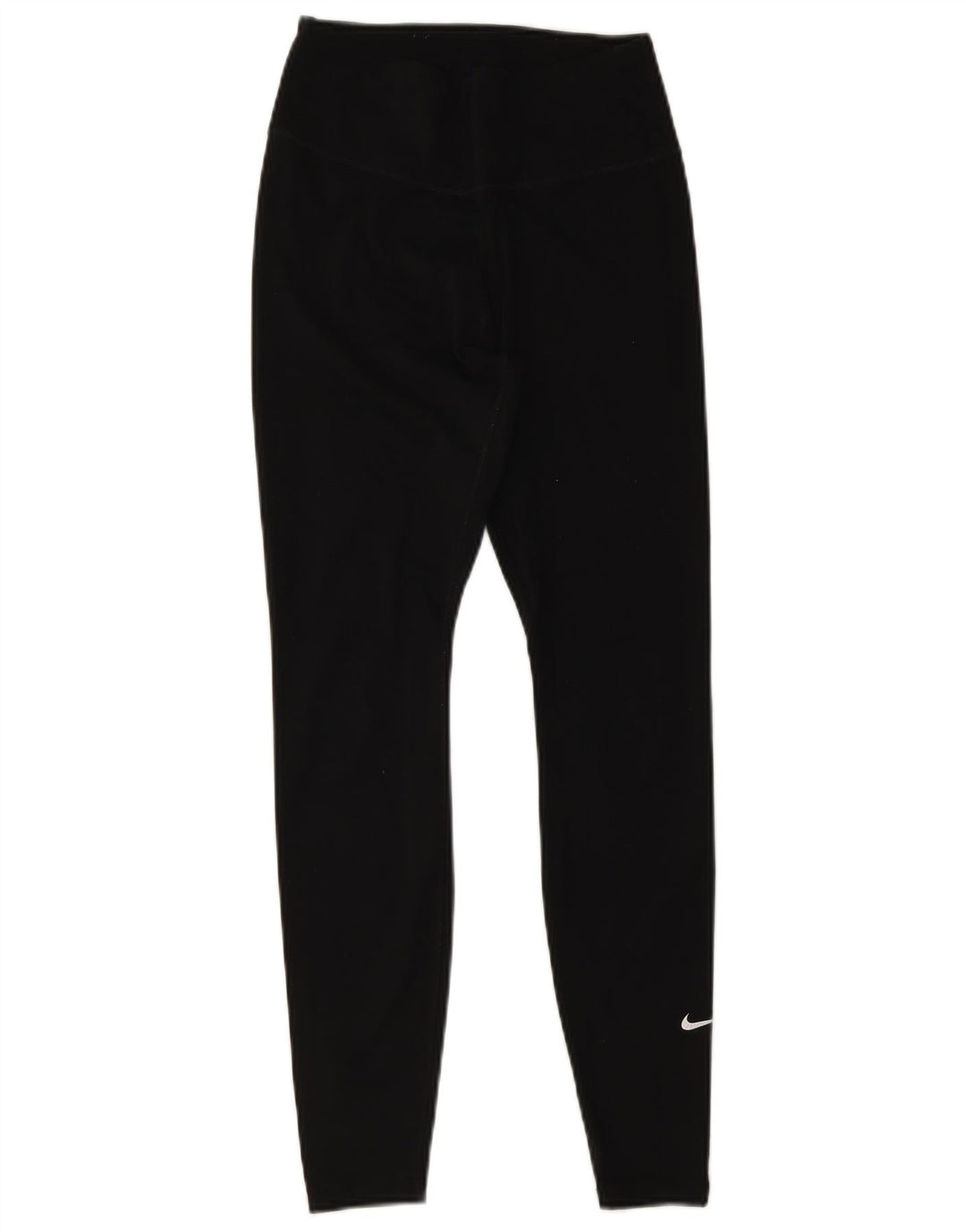NIKE Dame Dri Fit Leggings UK 8 Small Black