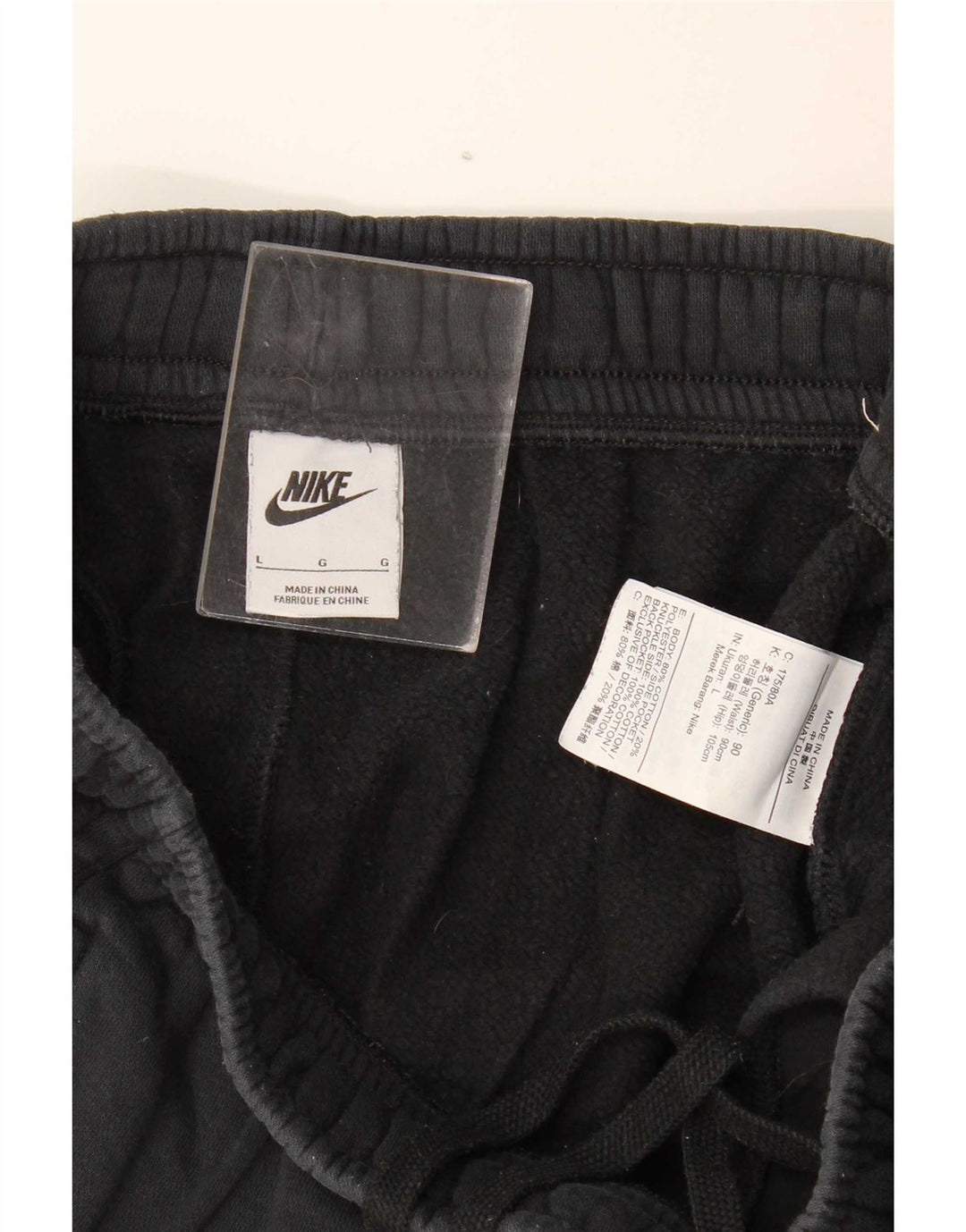 Nike træningsdragt bukser til mænd, joggers, store sorte bomuld