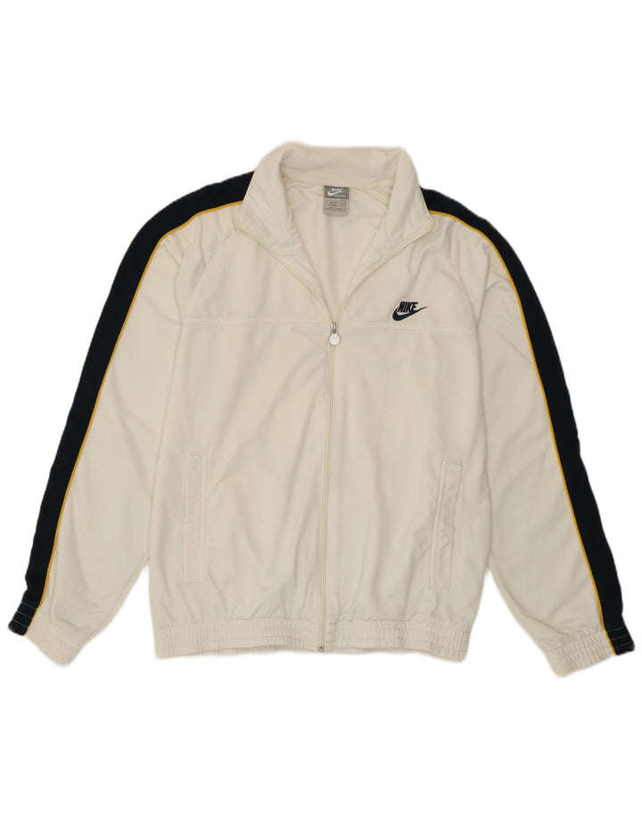 Nike Herre Regular Fit træningsdragt Topjakke Lille hvid Colourblock Sports