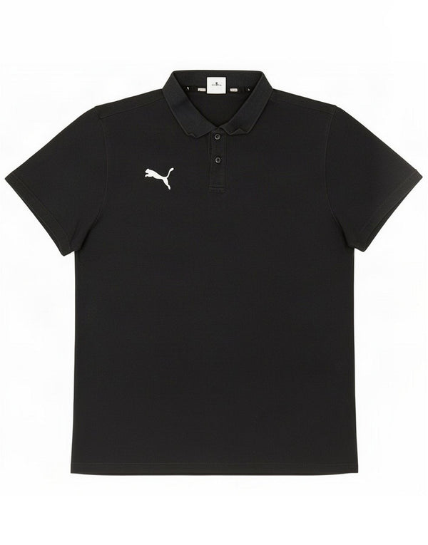 Puma Polo Shirt til mænd XL Sort Bomuld