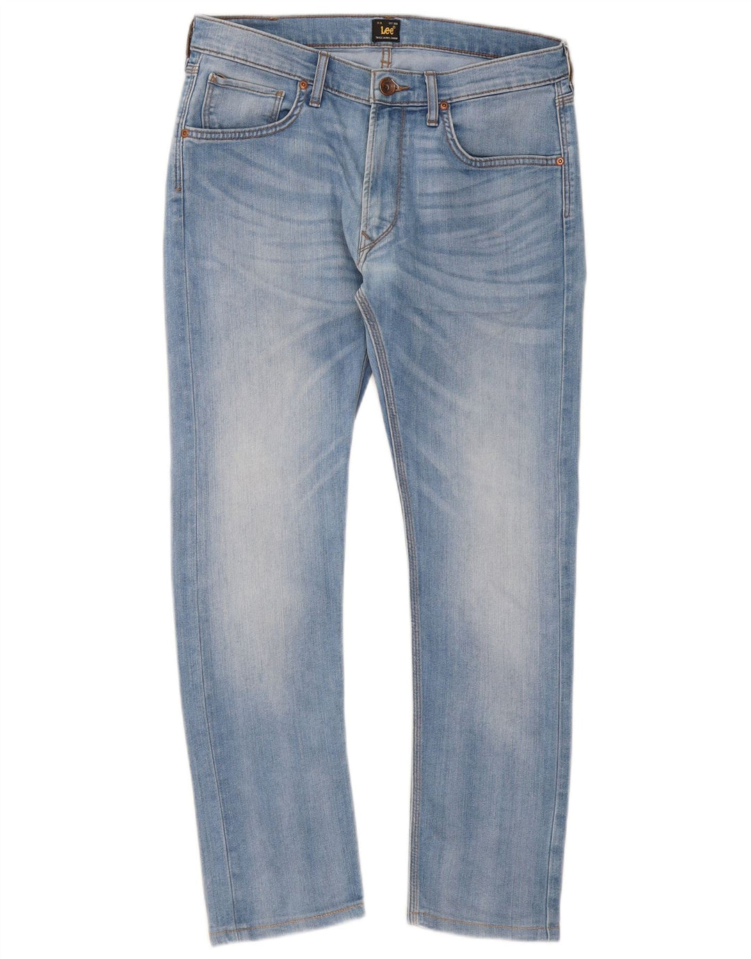 Lee Dame Luke Slim Jeans W32 L28 Blå Bomuld