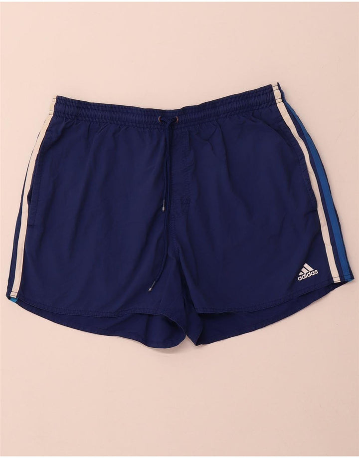 ADIDAS Badeshorts til mænd store marineblå polyester