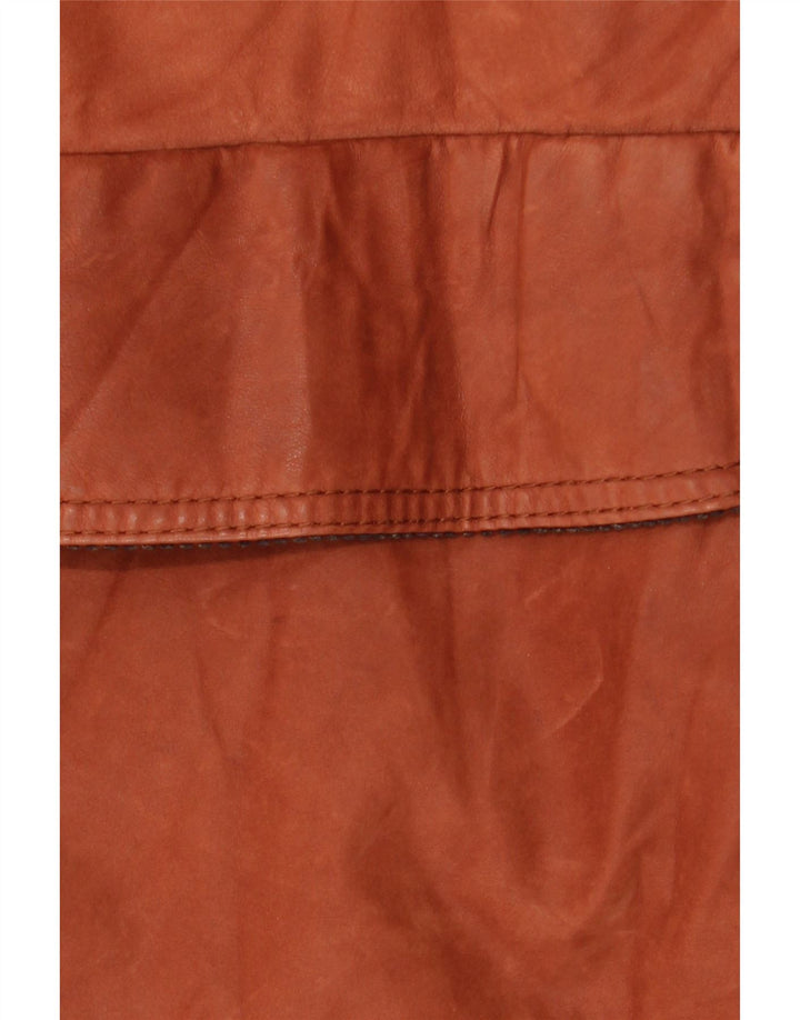 Dibi Herre Læderjakke UK 42 XL Brun Læder