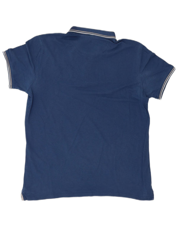 Champion Herre Polo Shirt XL Blå