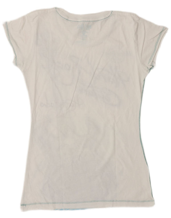 HARD ROCK CAFE piger Hurghada grafisk t-shirt top 7-8 år medium hvid