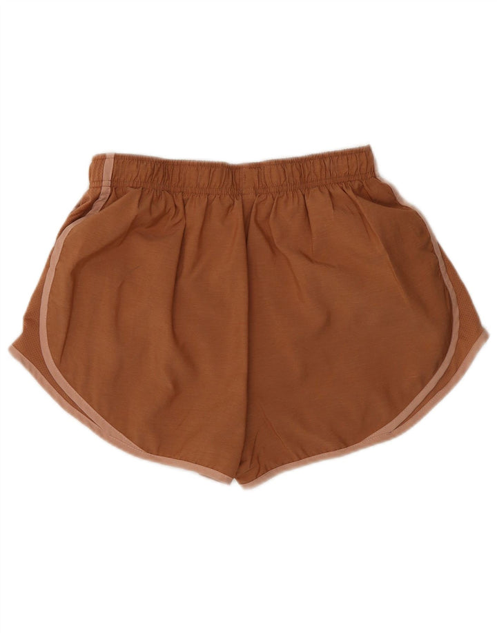 Nike sportsshorts til kvinder UK 12 medium brun polyester