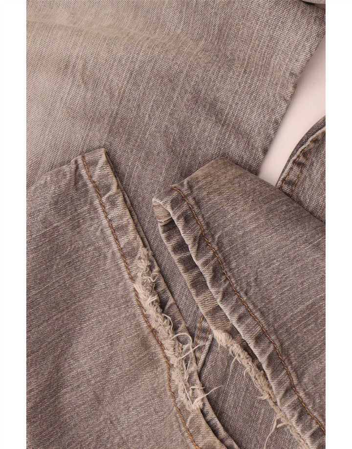 Marks & Spencer Herre Blue Harbor Straight Jeans W34 L29 Grå Bomuld