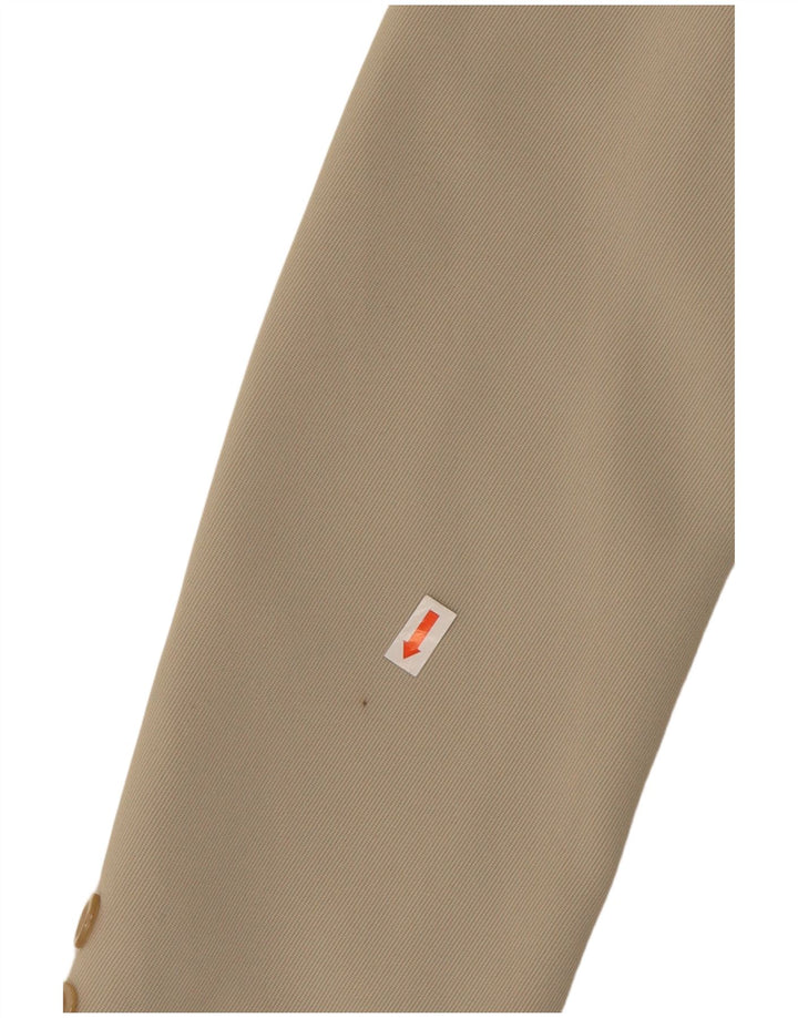 SPORTSTAFF Womens Longline 6 Button Blazer Jacket IT 42 Medium Beige