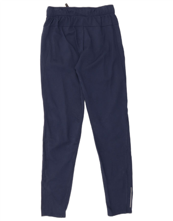 RUSSELL ATHLETIC Womens træningsdragt Bukser Small Navy Blue Rayon