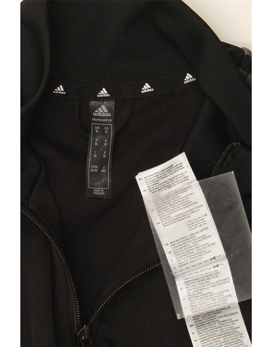 Adidas Herre Aeroready Træningsdragt Topjakke XL Sort Polyester