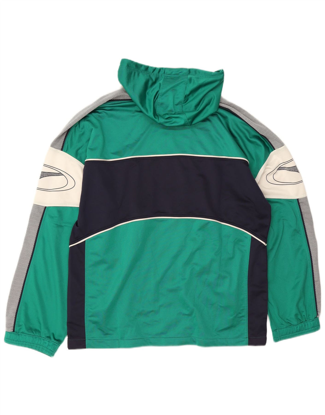Puma Herre Hooded Graphic Full Tracksuit XL Grøn Colourblock Polyester