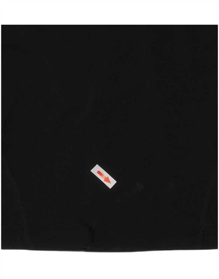 Under Armour Boys Heat Gear Top Langærmet 6-7 År Lille Sort