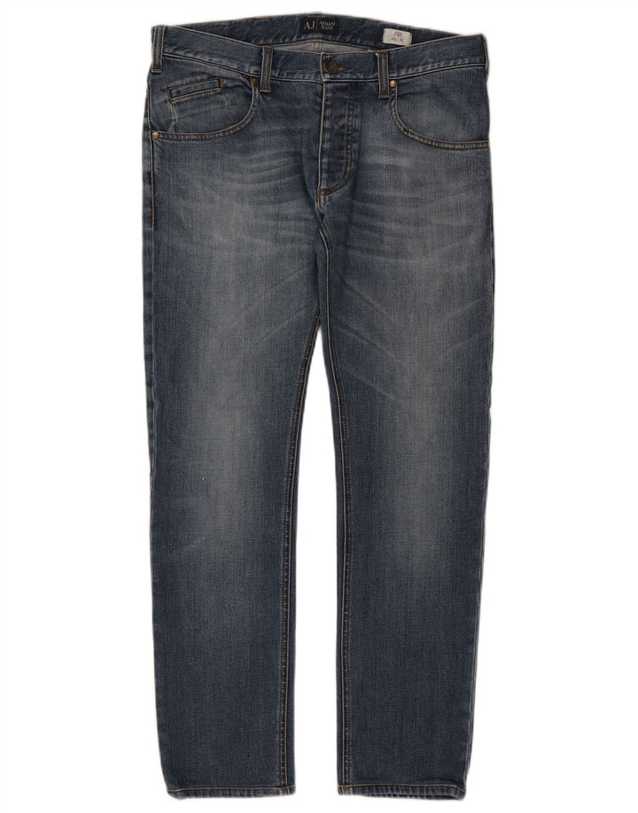 Armani Dame Slim Jeans W32 L29 Blå