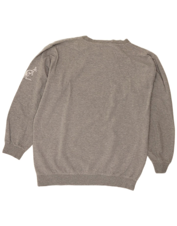 AUSTRALIAN L'ALPINA Drenge Sweatshirt Jumper 13-14 år 2XL Grå Flecked