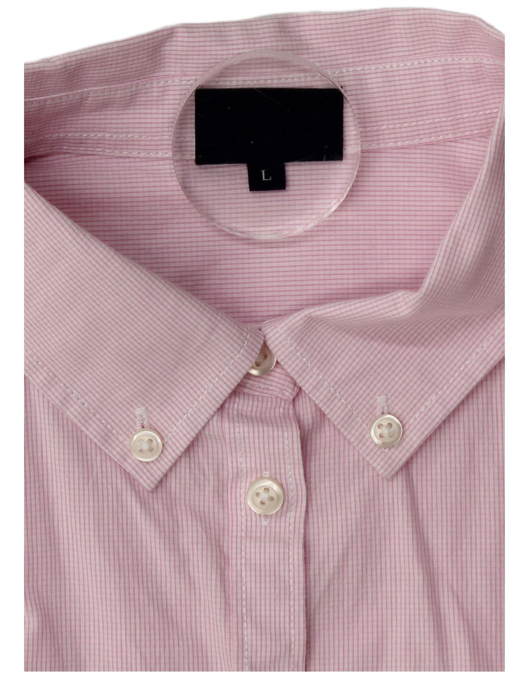 Kappa Dameskjorte UK 16 Large Pink Ternet Bomuld