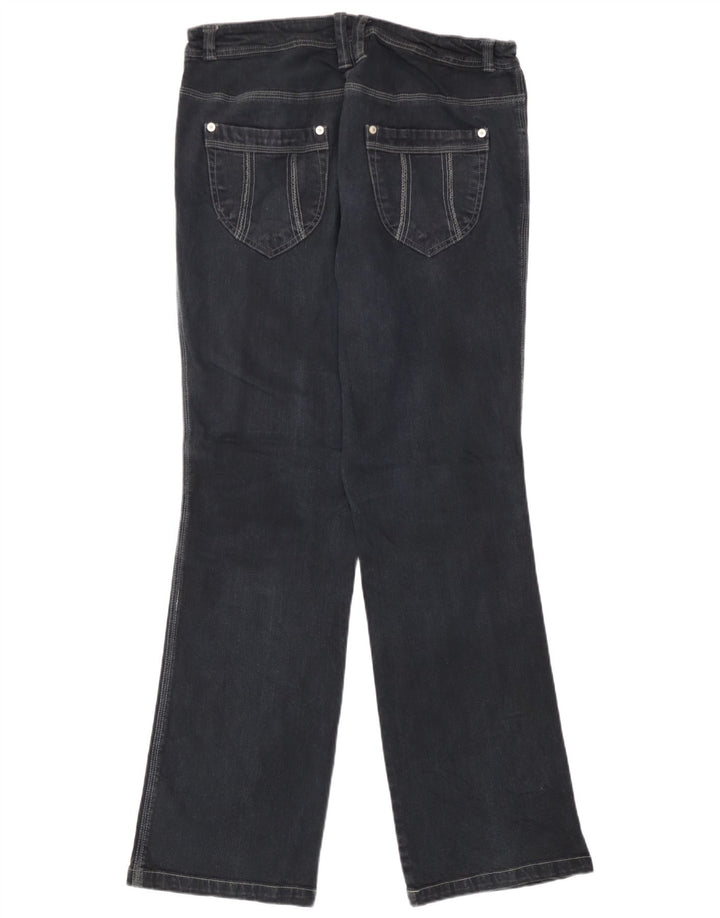 Autograf Dame Bootcut Jeans W34 L32 Marineblå