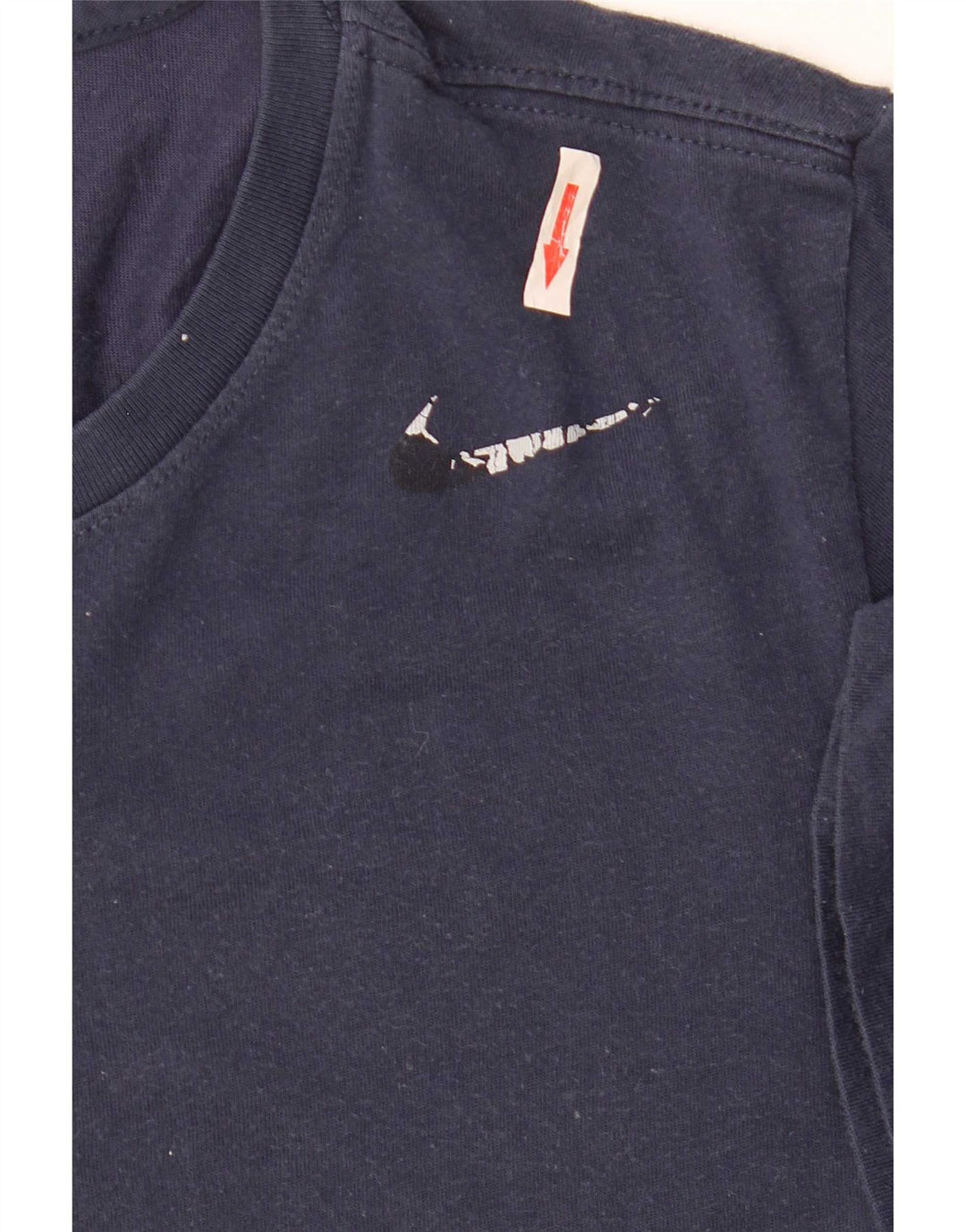 Nike T-shirt med atletisk snit til mænd, lille marineblå bomuld