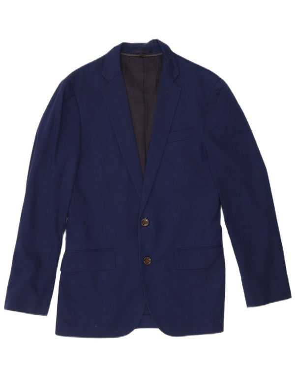 J. Crew Herre Ludlow 2-knaps Slim Fit Blazer-jakke UK 34 XS Blå