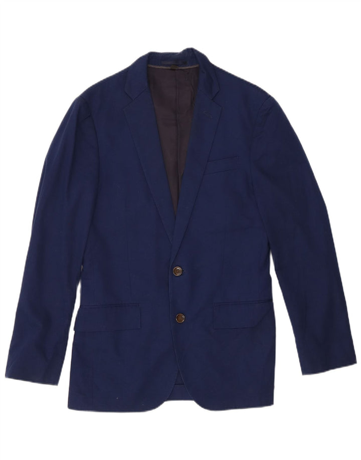 J. Crew Herre Ludlow 2-knaps Slim Fit Blazer-jakke UK 34 XS Blå