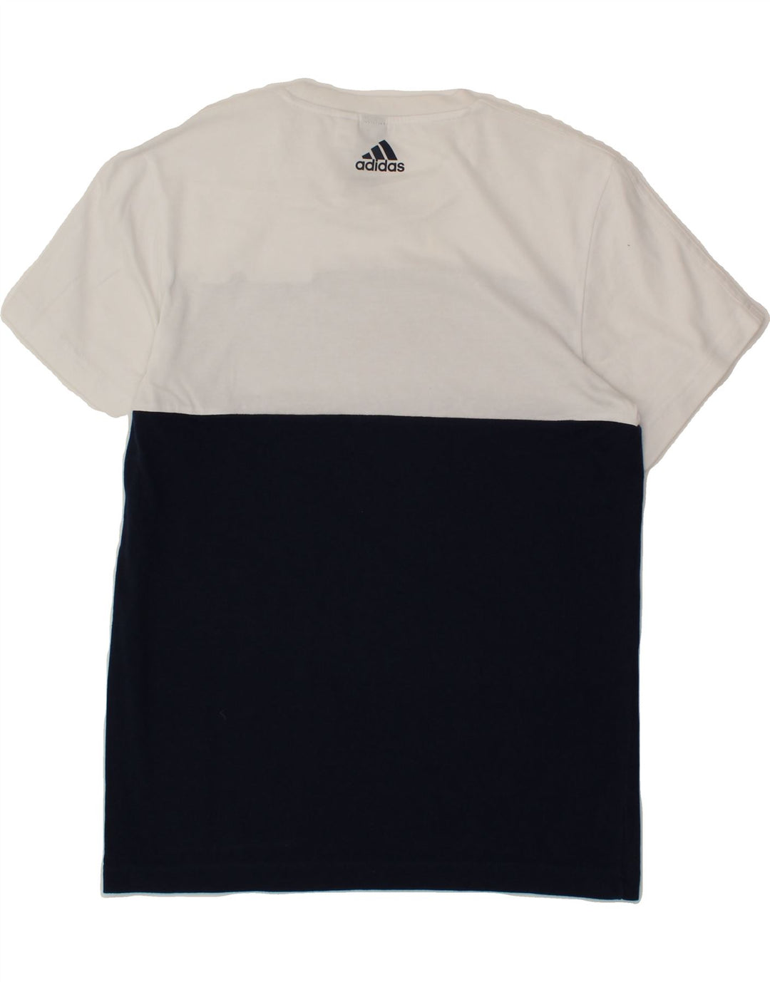 ADIDAS Mens Graphic T-Shirt Top Medium Multicoloured Colourblock Vintage Adidas and Second-Hand Adidas from Messina Hembry 