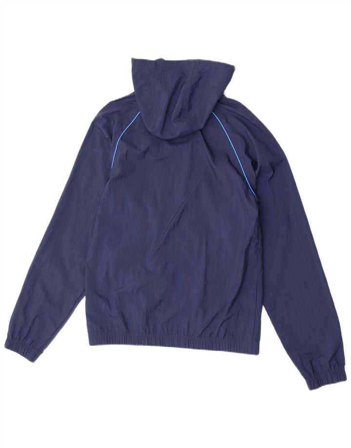 Nike Træningsdragt med hætte til mænd, topjakke XS marineblå nylon