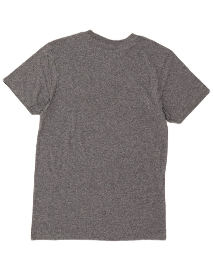 VANS Herre Custom Fit grafisk T-shirt top lille grå bomuld