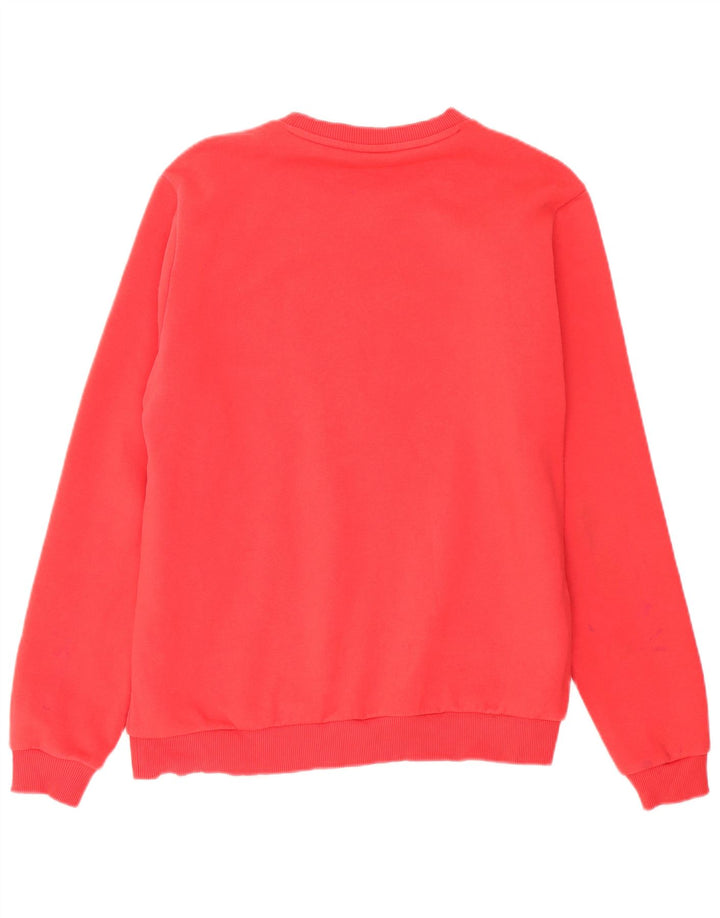 New Balance Herre Grafisk Sweatshirt Jumper Medium Rød Bomuld