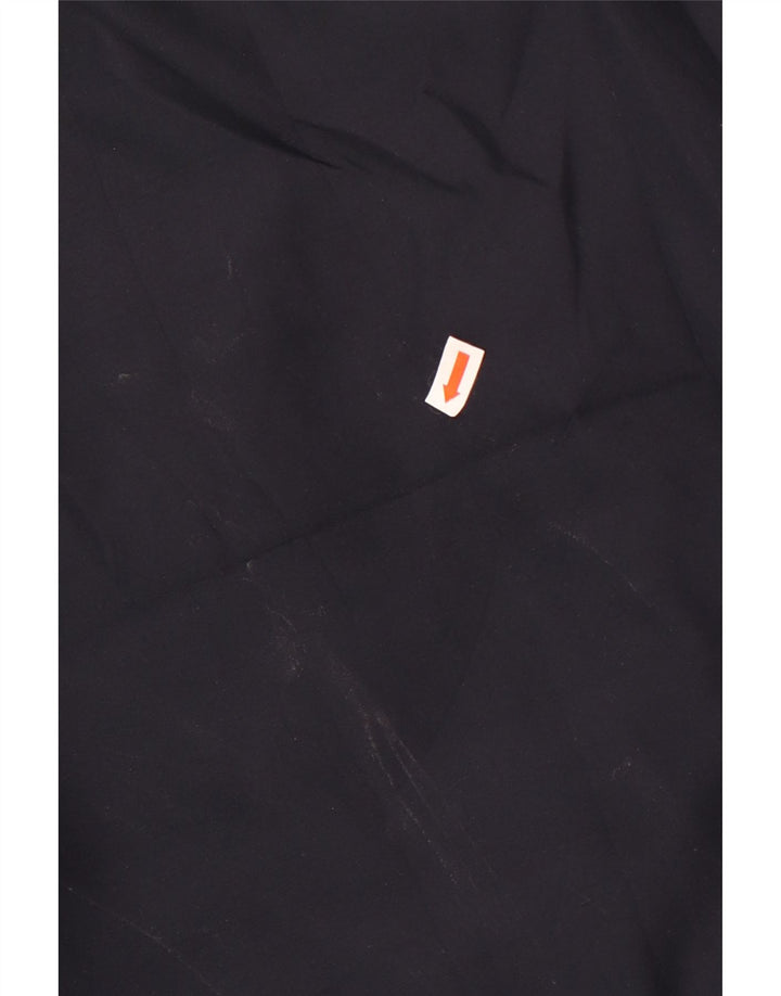 Calvin Klein Herre Hooded Windbreaker Jacket UK 42 XL Navy Blue Polyester