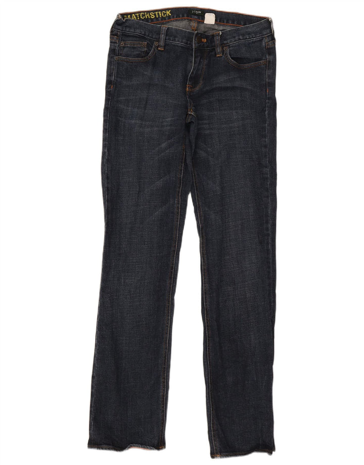 J. Crew Dame Matchstick Slim Jeans W29 L32 Marineblå Bomuld