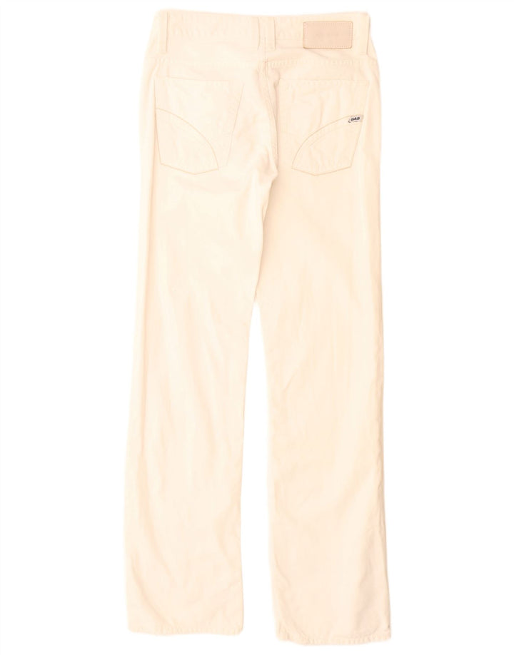 Gas Straight Jeans til kvinder W29 L32 Hvid Bomuld