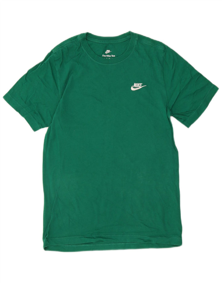 Nike T-shirt top XS Grøn bomuld til mænd