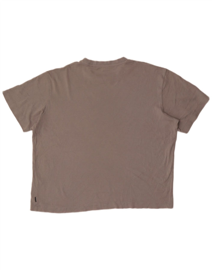 Jack & Jones Herre T-Shirt Top 2XL Grå Bomuld