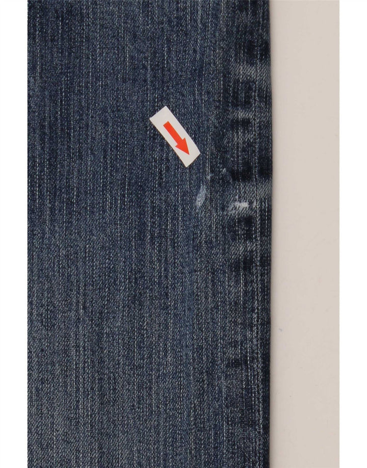 Rifle Dame Straight Jeans W30 L29 Blå Bomuld