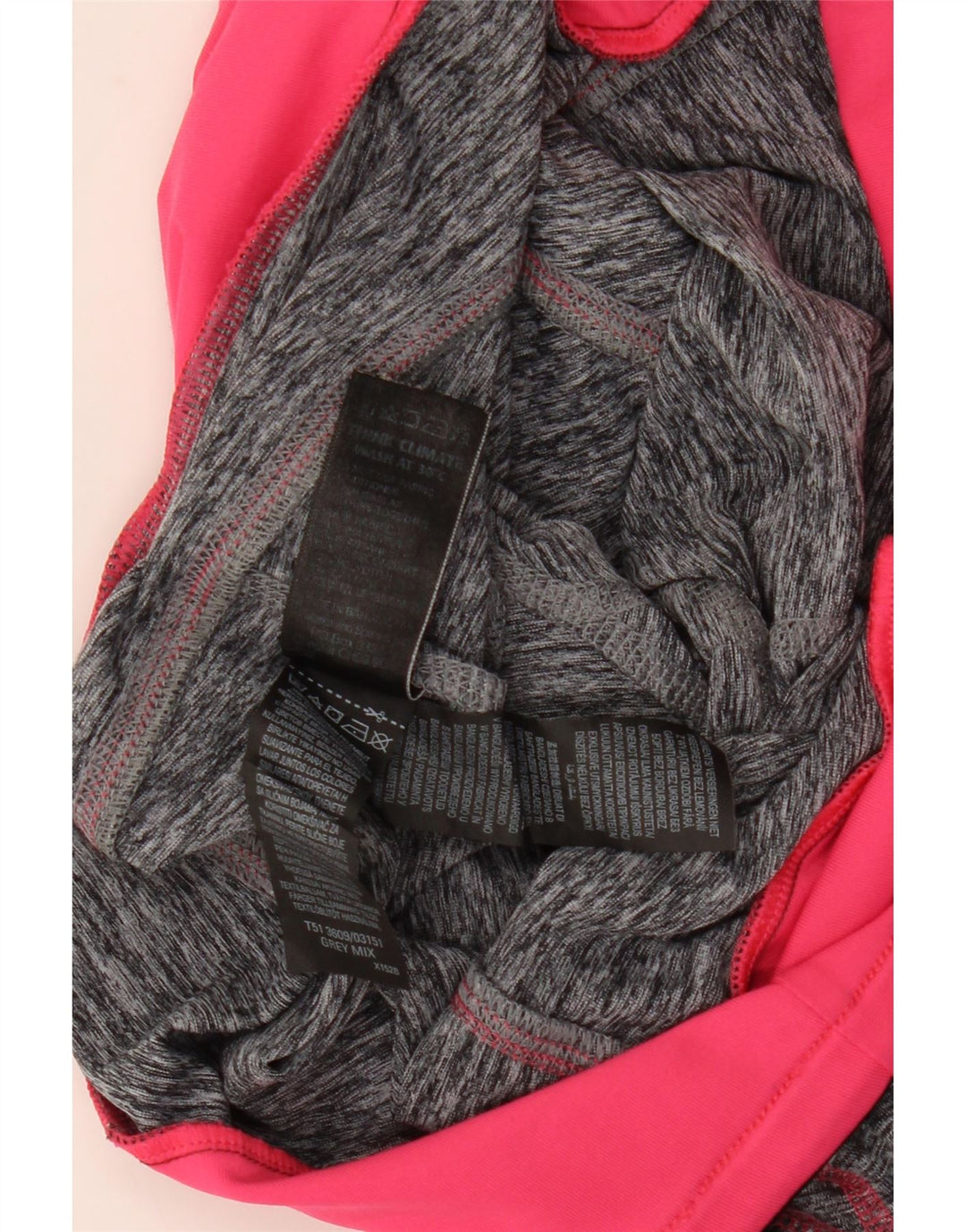 MARKS & SPENCER Capri Leggings til kvinder UK 10 Small Grey Colourblock