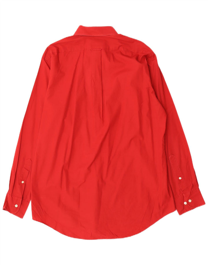 Izod Herreskjorte str. 16 Large Rød Bomuld